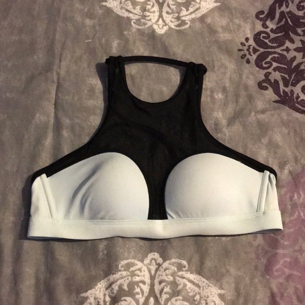 Victoria Secret Pink high neck swim top